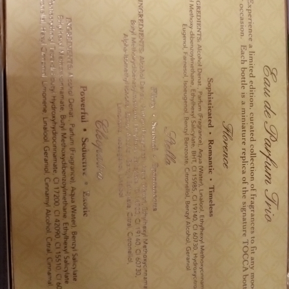 Tocca Fragrances Trio. - Picture 2 of 2